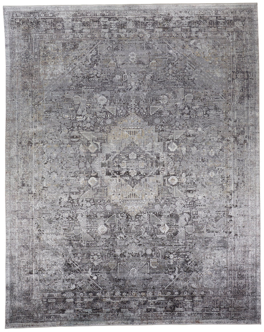 Sarrant 3966F Machine Made Synthetic Blend Indoor Area Rug by Feizy Rugs