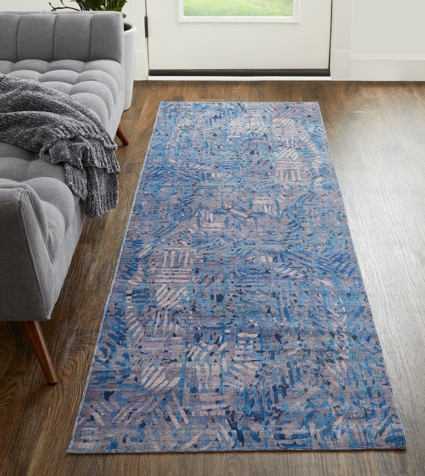 Mathis 39I3F Power Loomed Synthetic Blend Indoor Area Rug by Feizy Rugs