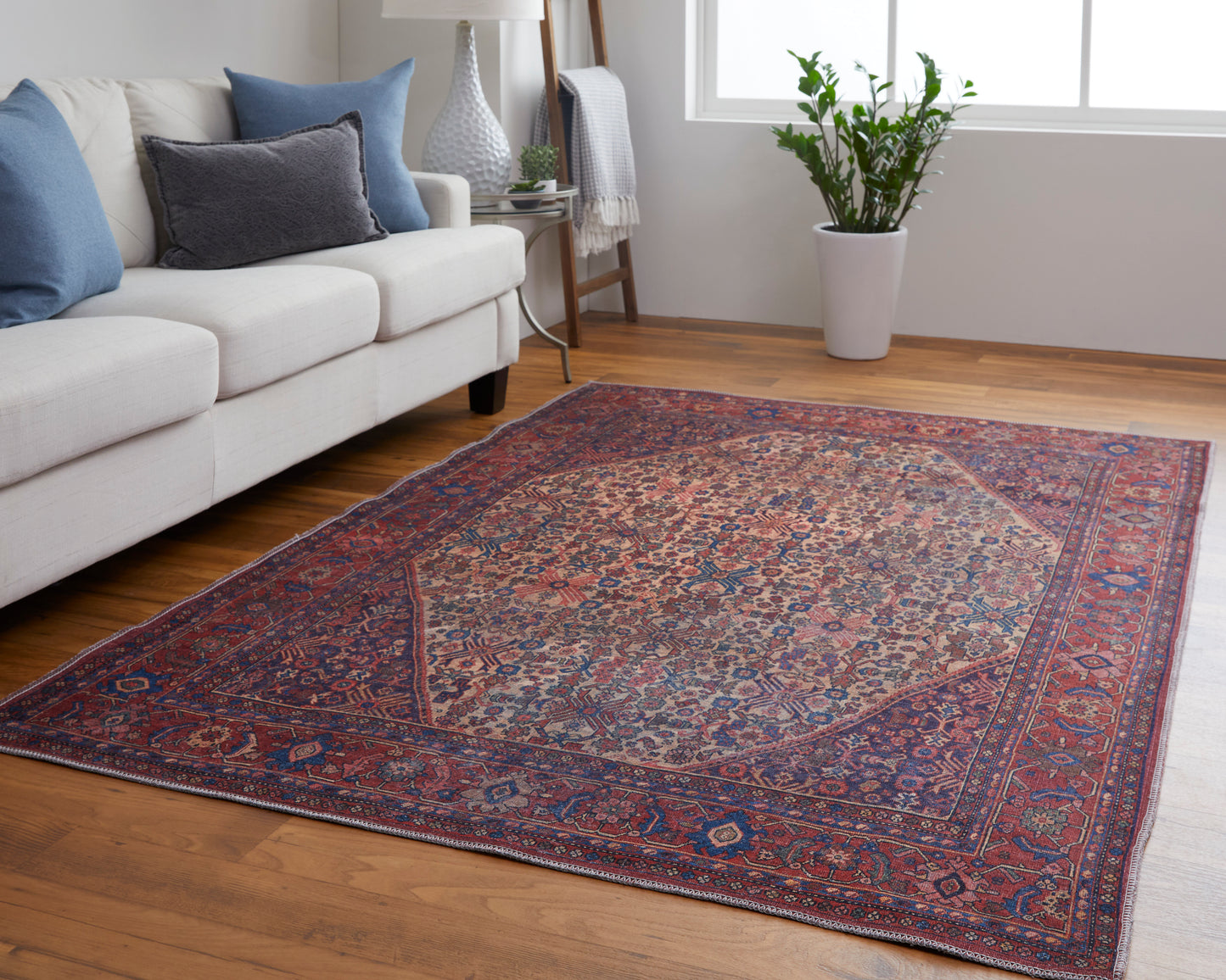 Rawlins 39HJF Power Loomed Synthetic Blend Indoor Area Rug by Feizy Rugs