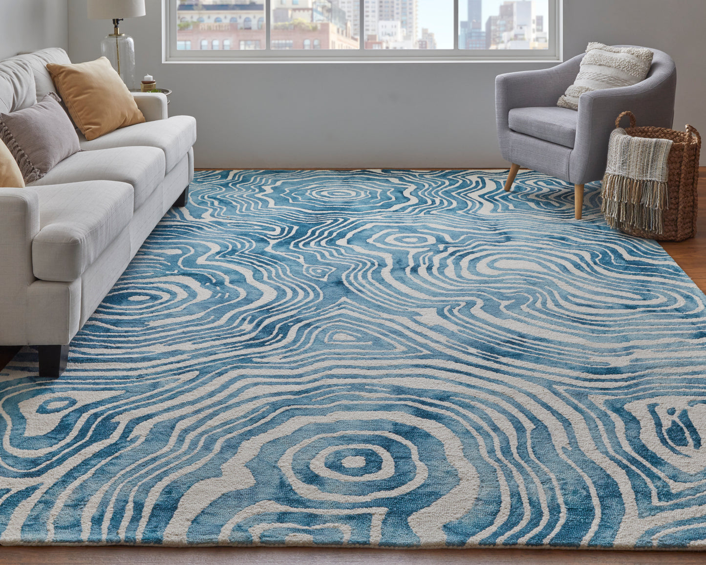Lorrain 8920F Hand Tufted Wool Indoor Area Rug by Feizy Rugs