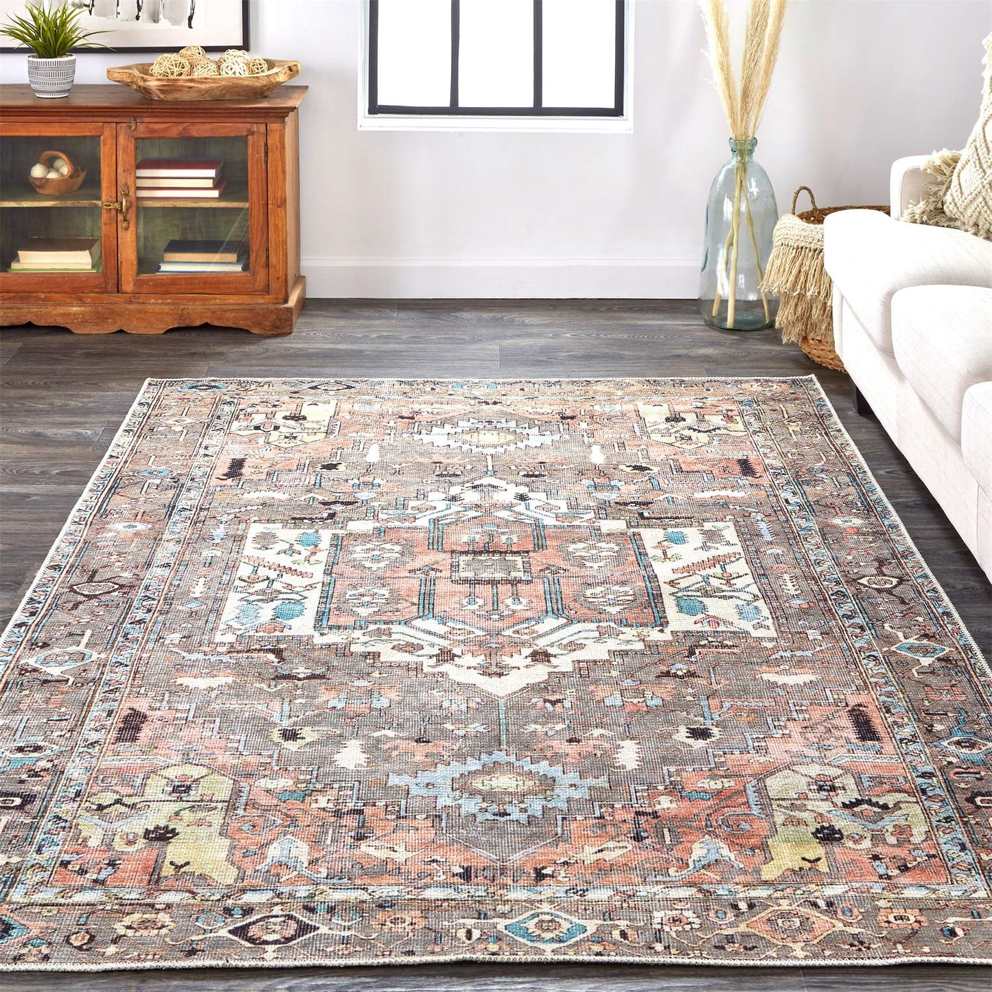 Percy 39AJF Machine Made Synthetic Blend Indoor Area Rug by Feizy Rugs