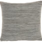 Life Styles SS917 Cotton Textured Lines Throw Pillow From Mina Victory By Nourison Rugs