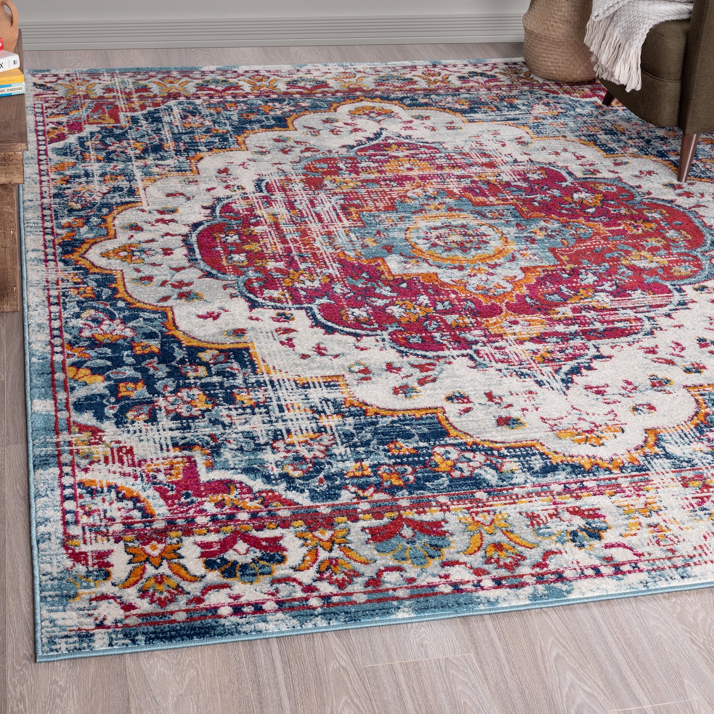 Diamond-DIA13 Cut Pile Synthetic Blend Indoor Area Rug by Tayse Rugs