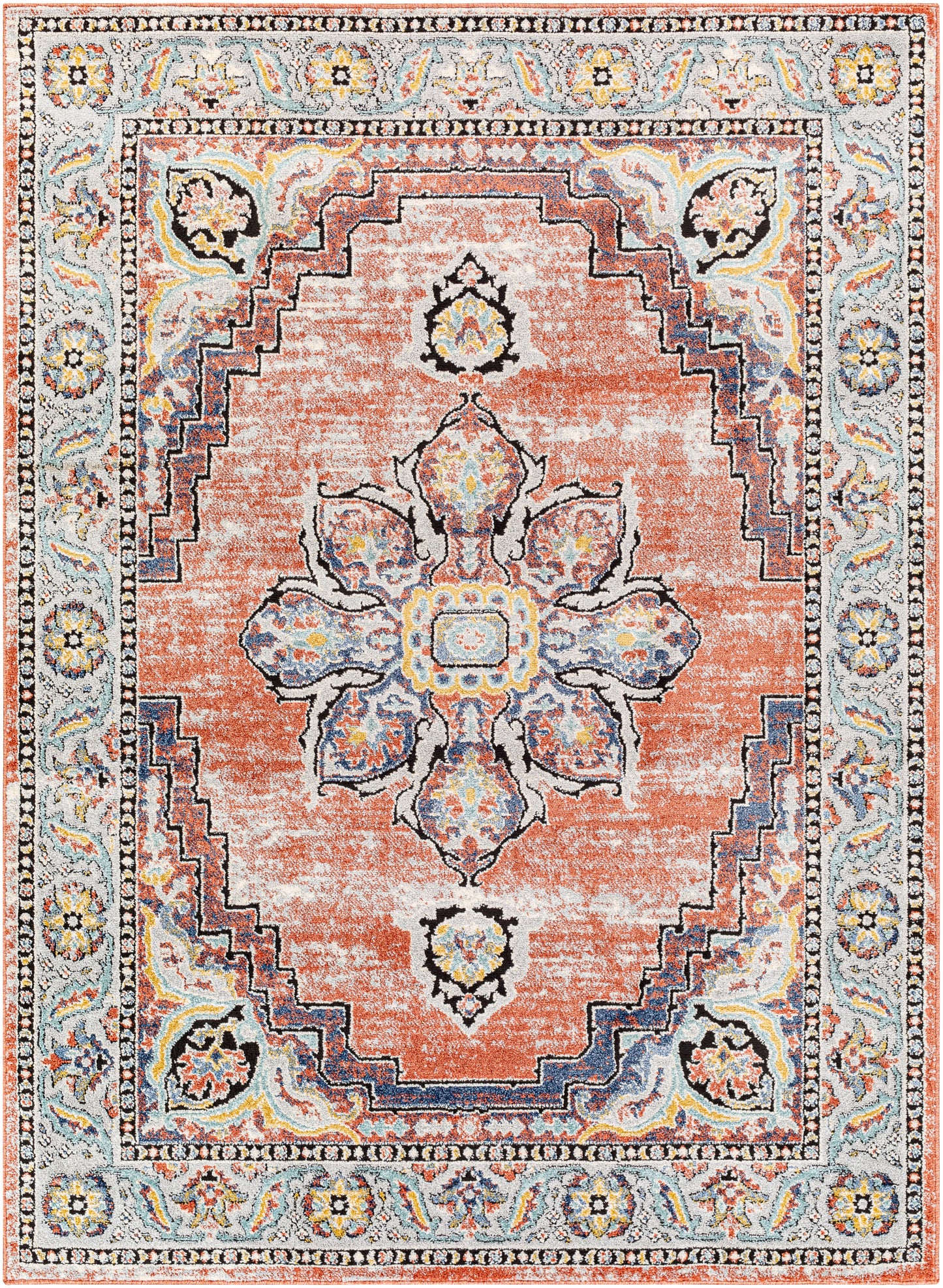 Ella 30614 Machine Woven Synthetic Blend Indoor Area Rug by Surya Rugs