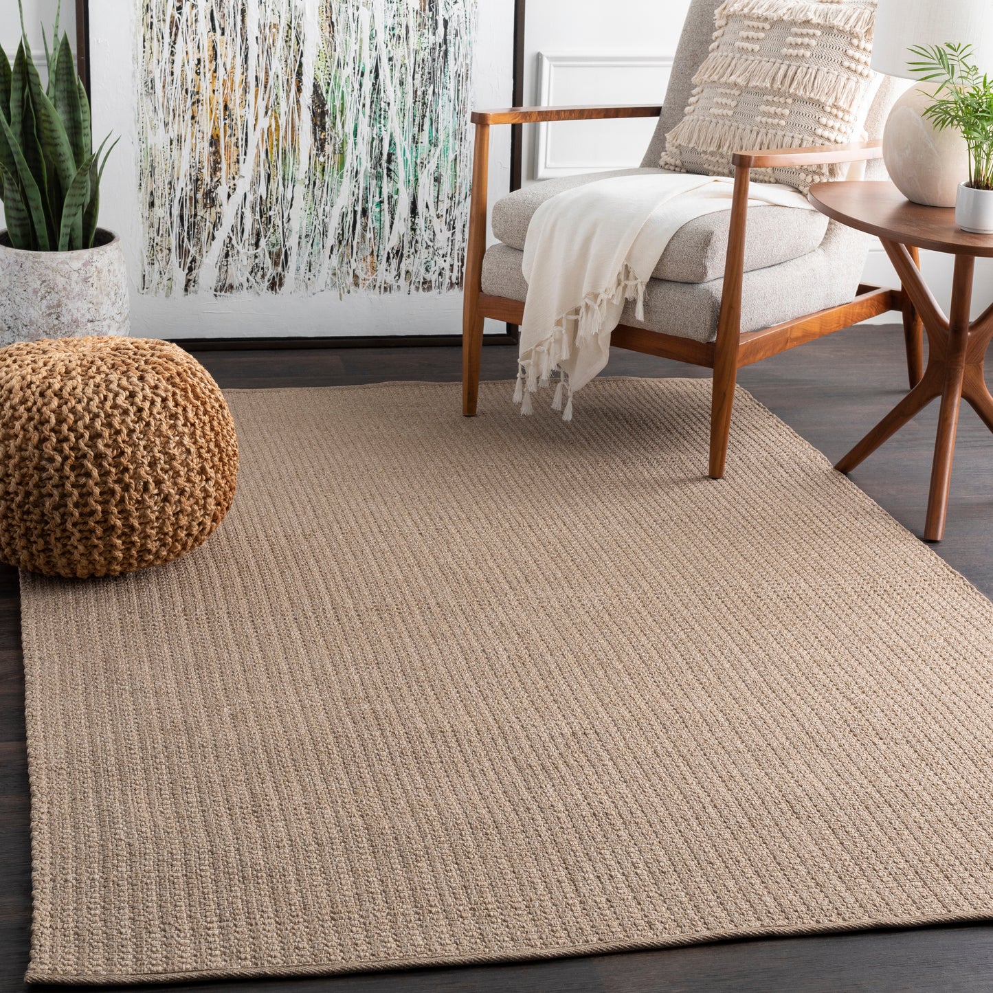 Ember 12945 Hand Woven Synthetic Blend Indoor/Outdoor Area Rug by Surya Rugs