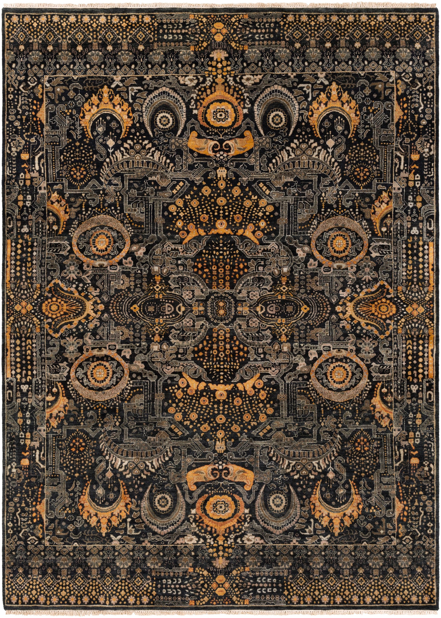Empress 12721 Hand Knotted Wool Indoor Area Rug by Surya Rugs