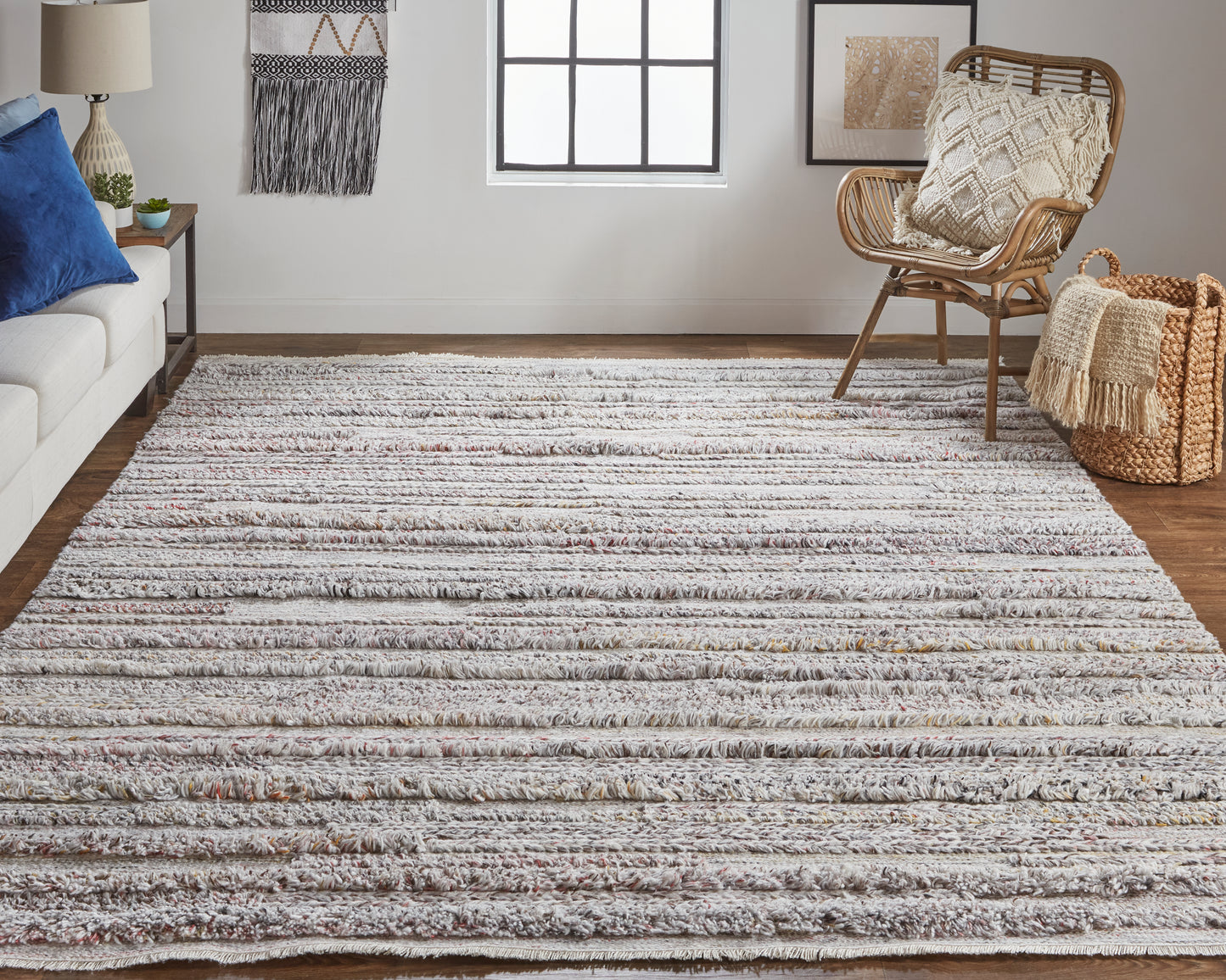 Alden 8637F Hand Woven Synthetic Blend Indoor Area Rug by Feizy Rugs