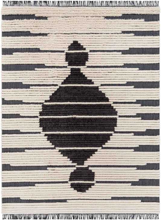 Enzo 29443 Machine Woven Synthetic Blend Indoor Area Rug by Surya Rugs