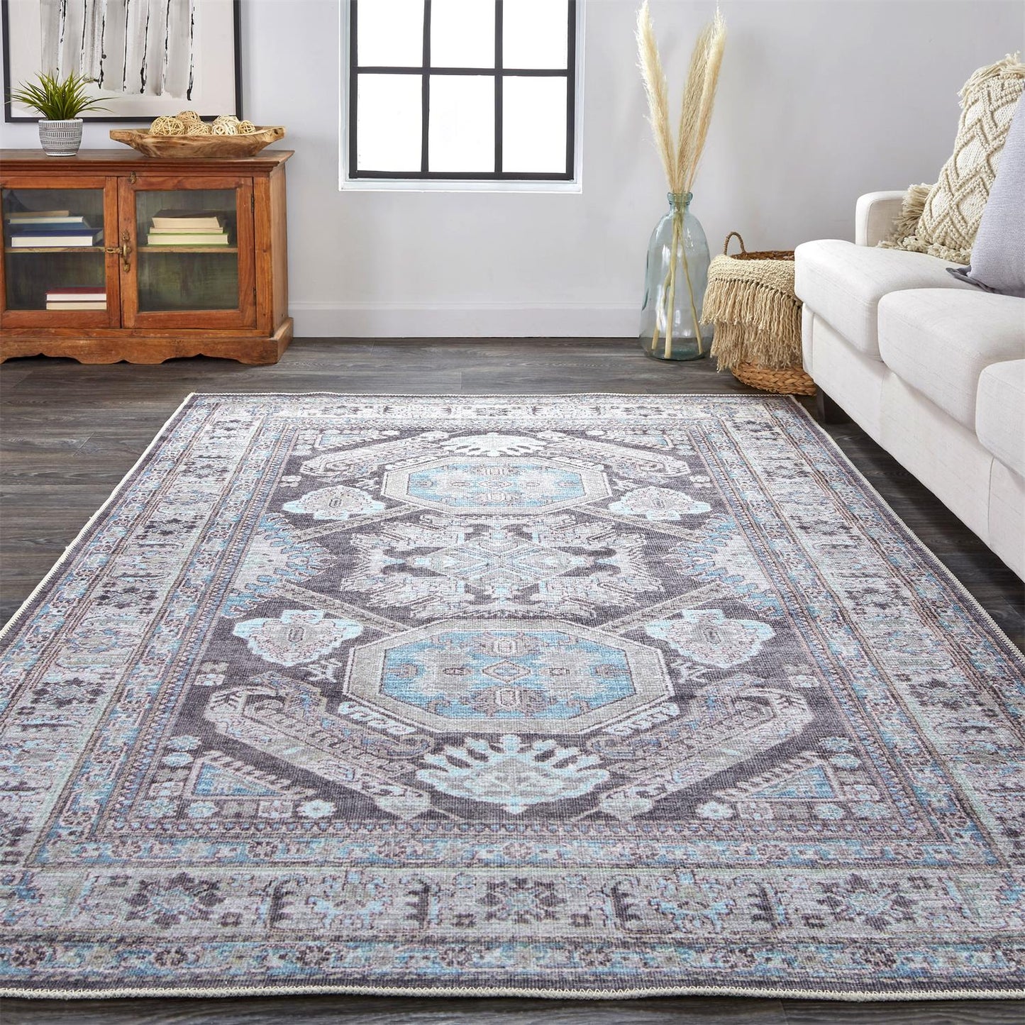 Percy 39AGF Machine Made Synthetic Blend Indoor Area Rug by Feizy Rugs