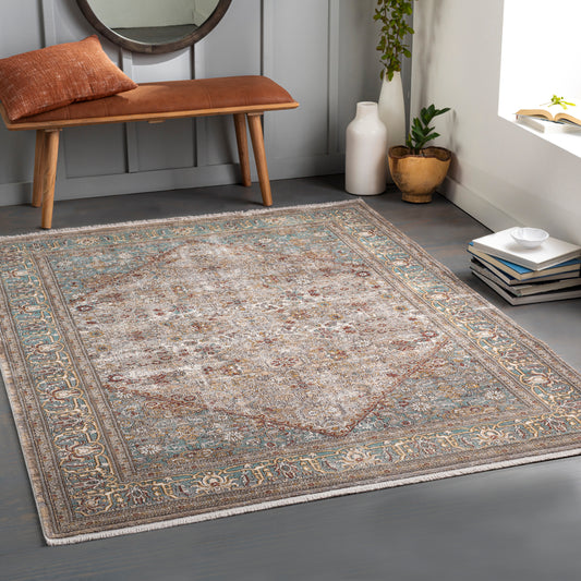 Eclipse 30010 Machine Woven Synthetic Blend Indoor Area Rug by Surya Rugs