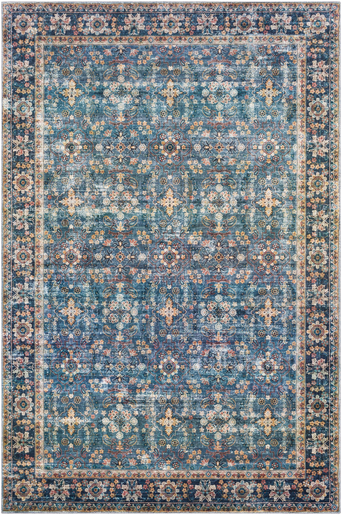 Erin 27090 Machine Woven Synthetic Blend Indoor Area Rug by Surya Rugs