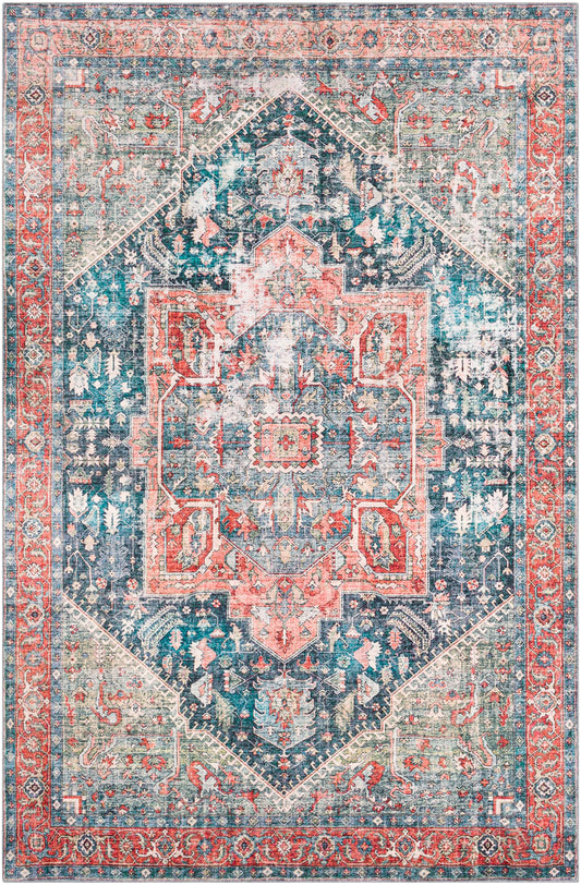 Erin 27093 Machine Woven Synthetic Blend Indoor Area Rug by Surya Rugs