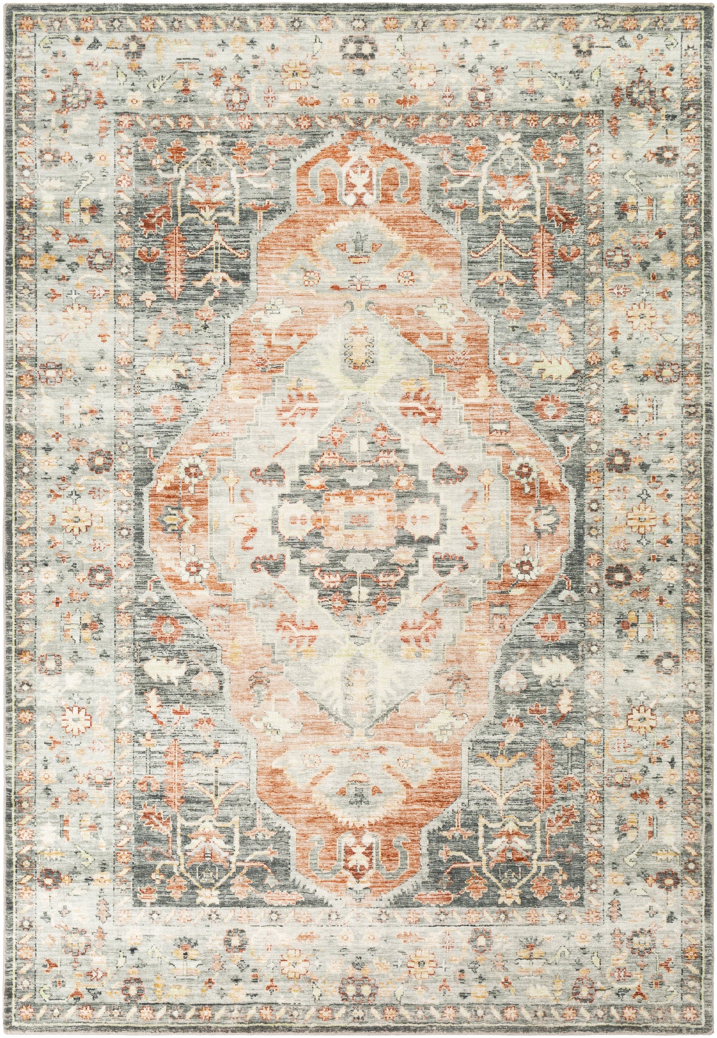 Erin 27240 Machine Woven Synthetic Blend Indoor Area Rug by Surya Rugs