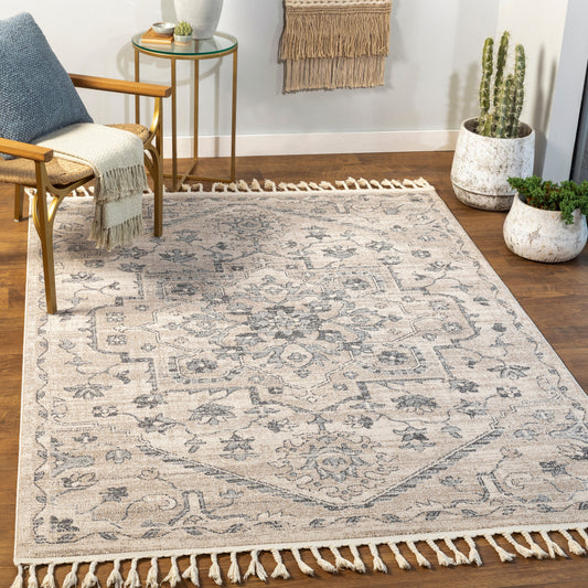 Euphoria 29352 Machine Woven Synthetic Blend Indoor Area Rug by Surya Rugs