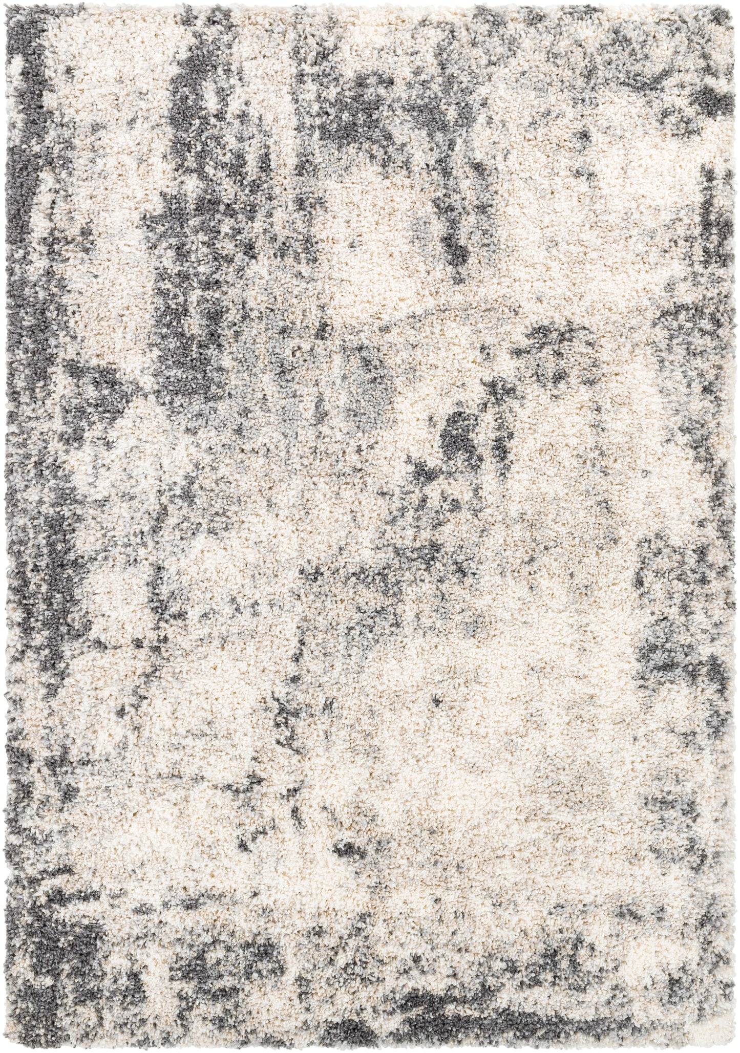 Eskimo Shag 29161 Machine Woven Synthetic Blend Indoor Area Rug by Surya Rugs