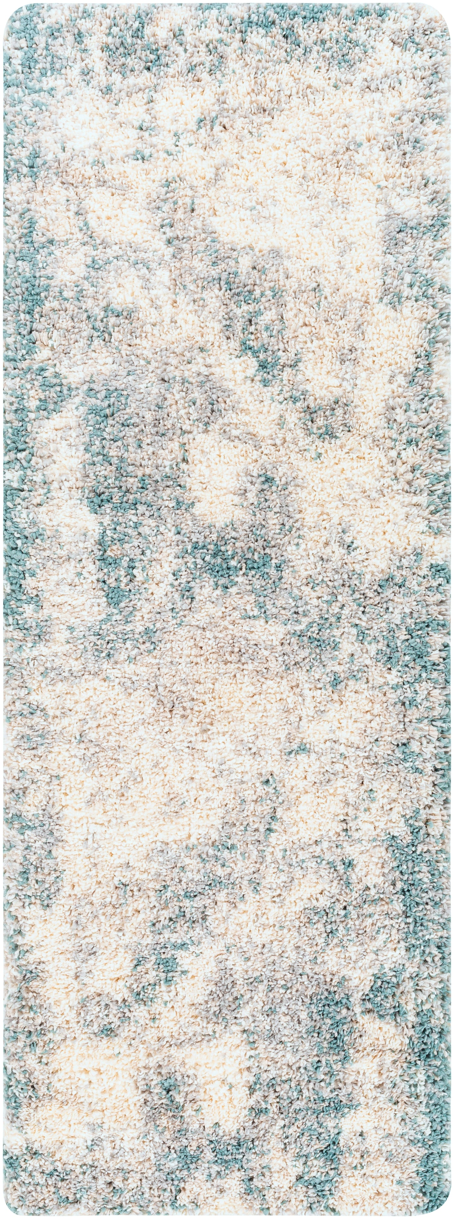 Eskimo Shag 29161 Machine Woven Synthetic Blend Indoor Area Rug by Surya Rugs