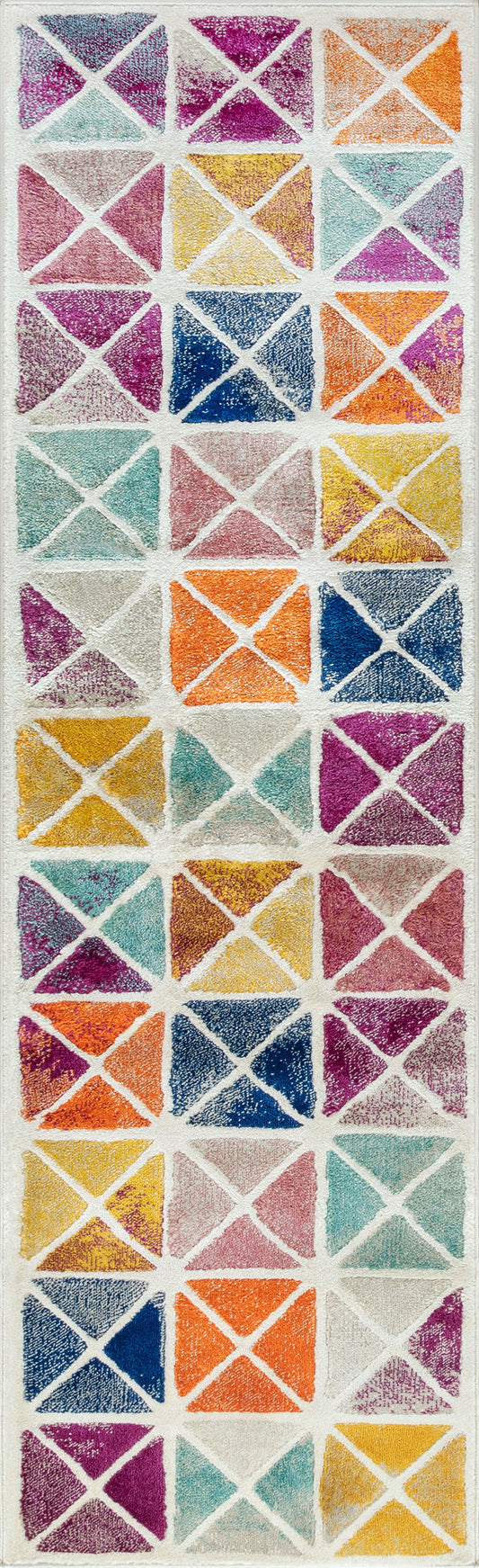 Generation-GEN11 Cut Pile Synthetic Blend Indoor Area Rug by Tayse Rugs