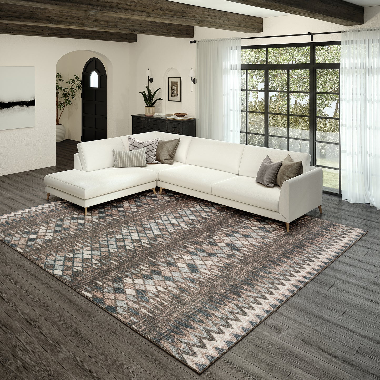 Winslow WL5 Tufted Synthetic Blend Indoor Area Rug by Dalyn Rugs