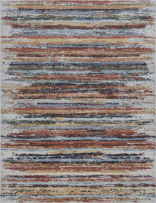 Reina-REI21 Cut Pile Synthetic Blend Indoor Area Rug by Tayse Rugs