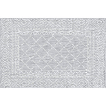 Eco-ECO21 Flat Weave Synthetic Blend Indoor/Outdoor Area Rug by Tayse Rugs