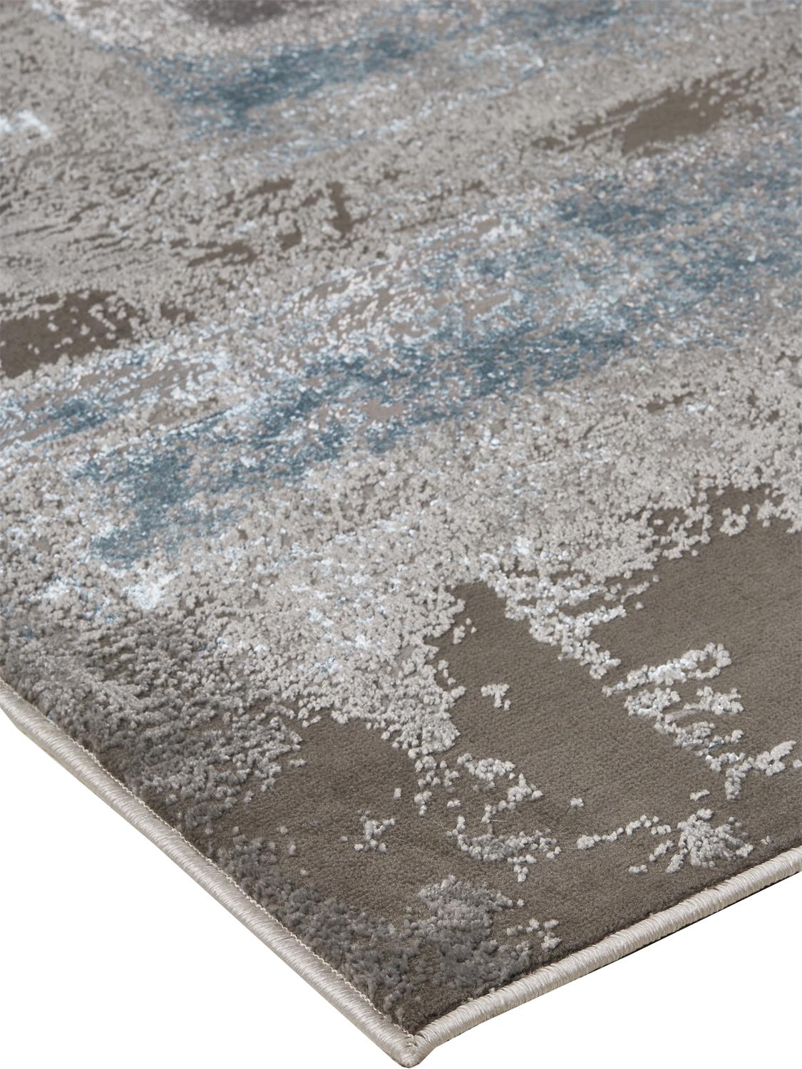 Azure 3406F Machine Made Synthetic Blend Indoor Area Rug by Feizy Rugs