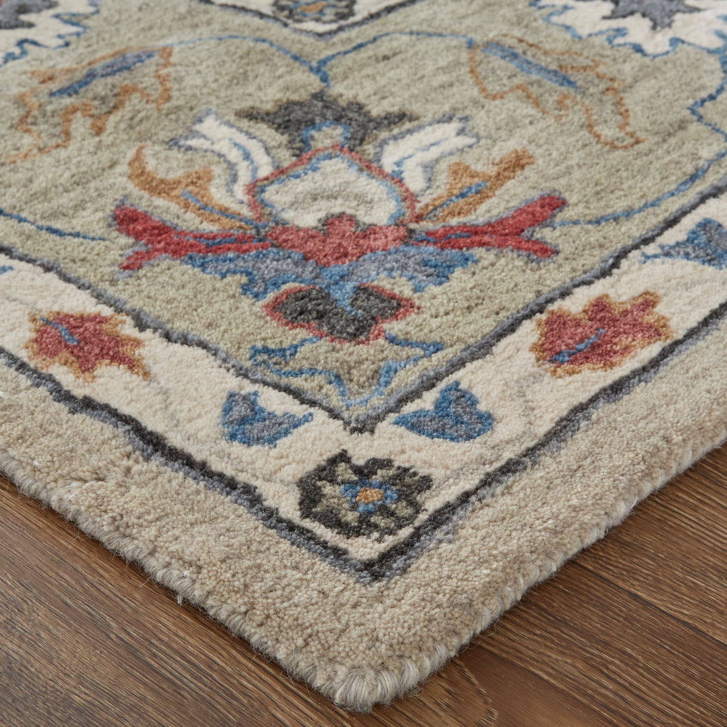 Rylan 8642F Hand Tufted Wool Indoor Area Rug by Feizy Rugs