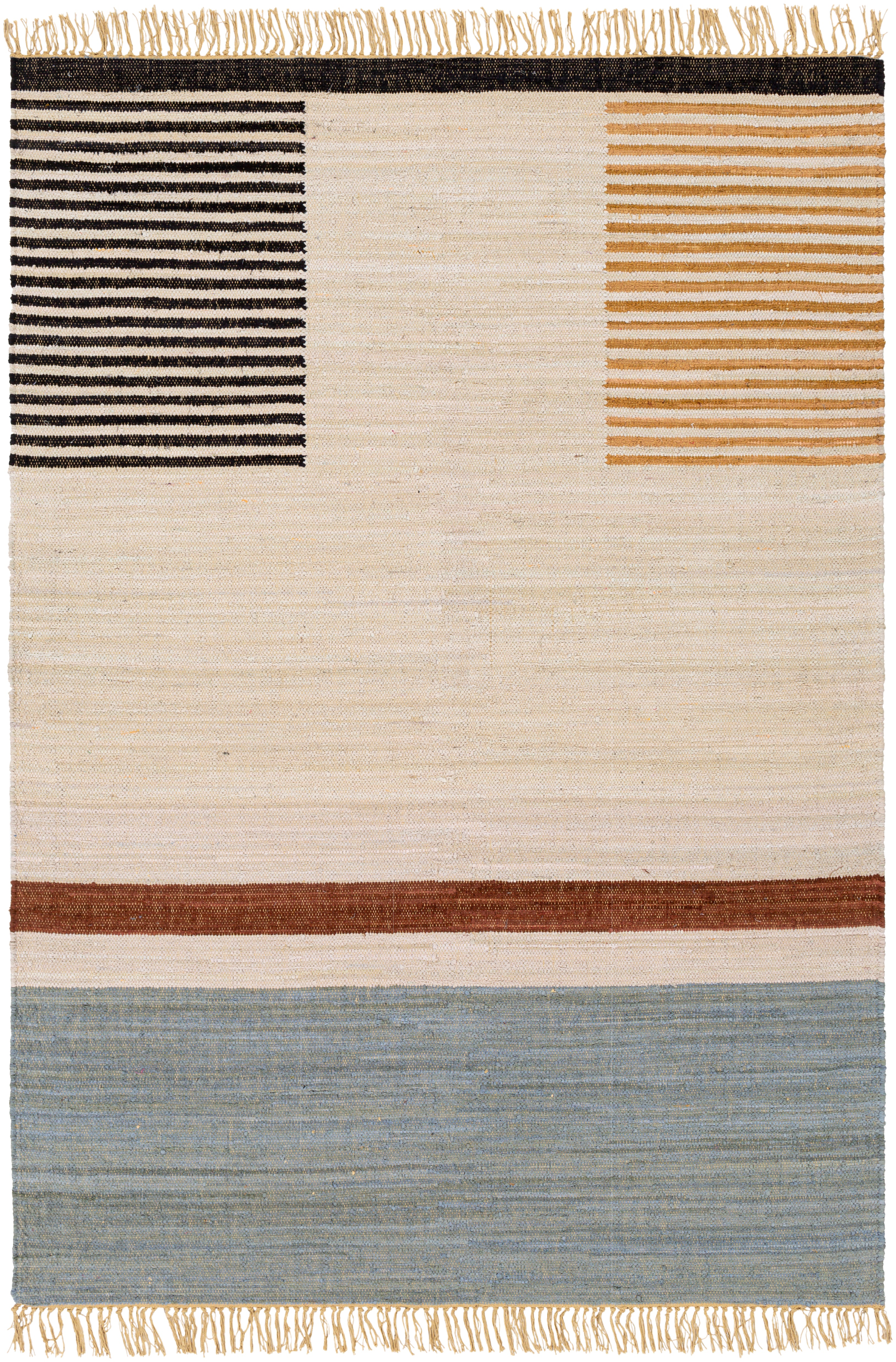 Fulham 26509 Hand Woven Cotton Indoor Area Rug by Surya Rugs – The Rug ...