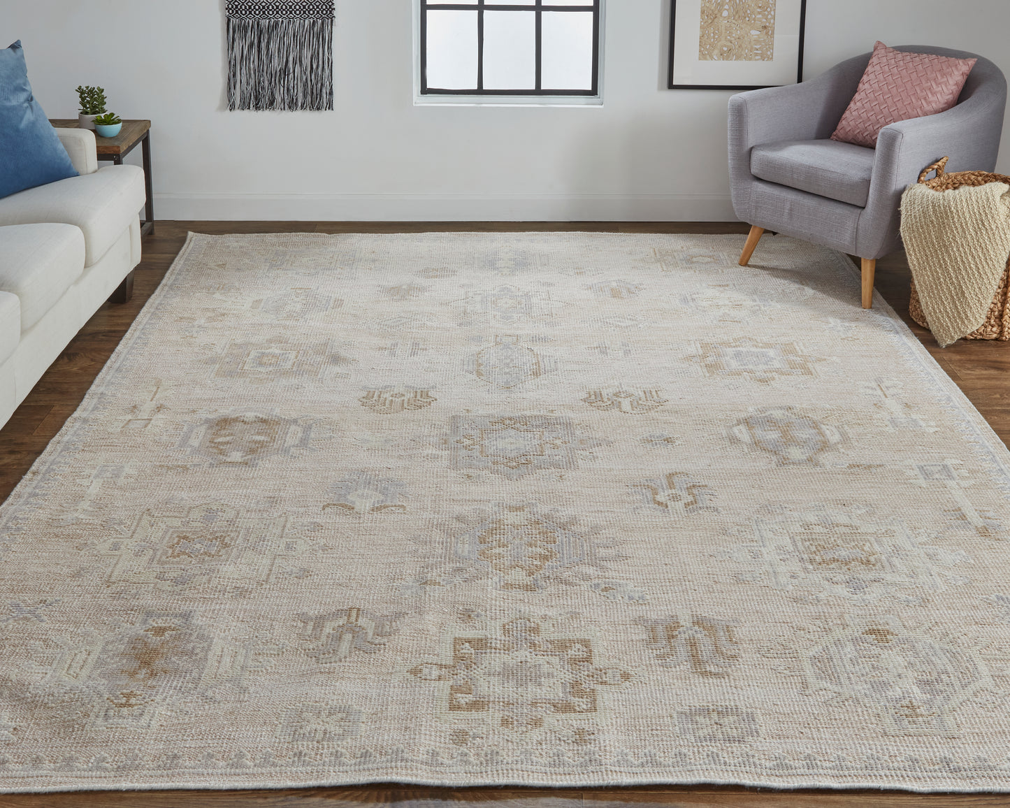 Wendover 6858F Hand Knotted Synthetic Blend Indoor Area Rug by Feizy Rugs