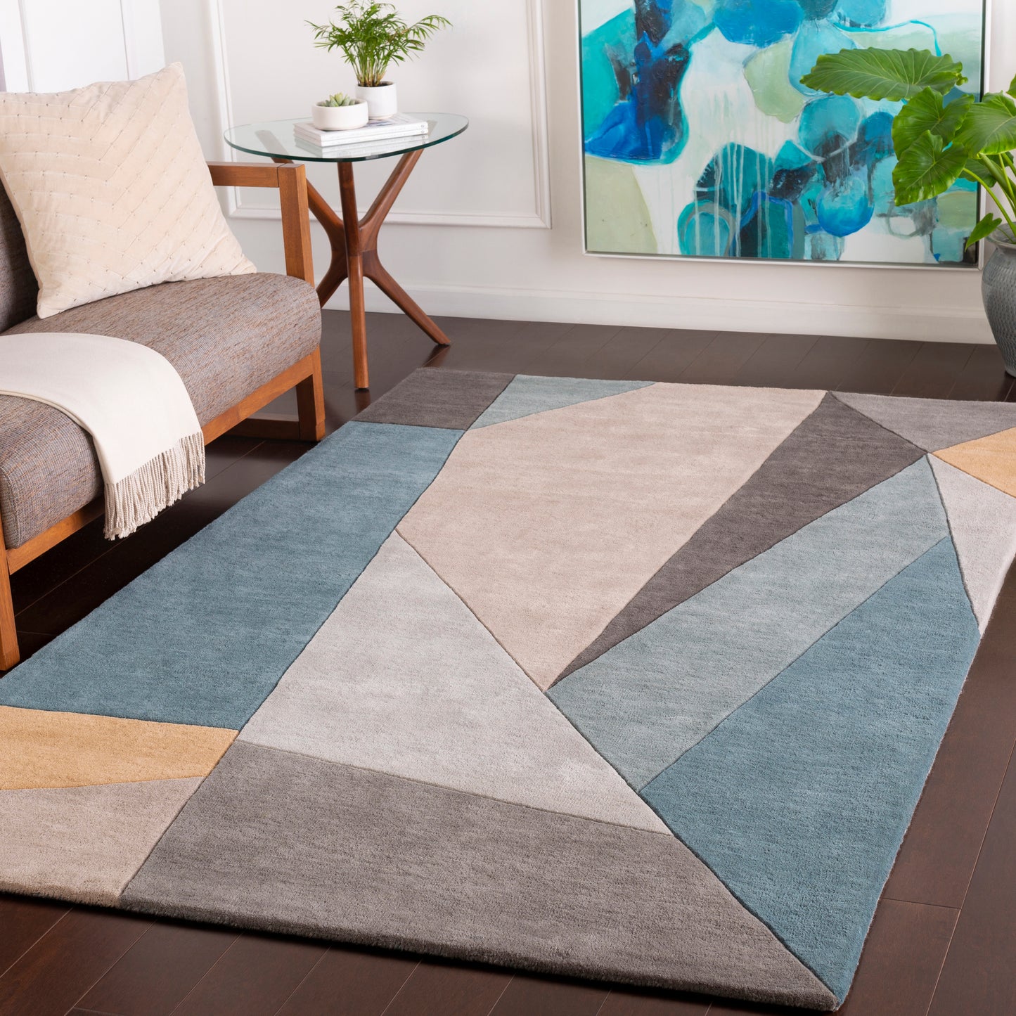 Forum 22904 Hand Tufted Wool Indoor Area Rug by Surya Rugs