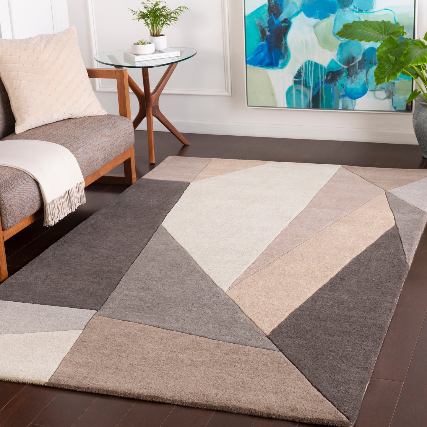 Forum 22904 Hand Tufted Wool Indoor Area Rug by Surya Rugs