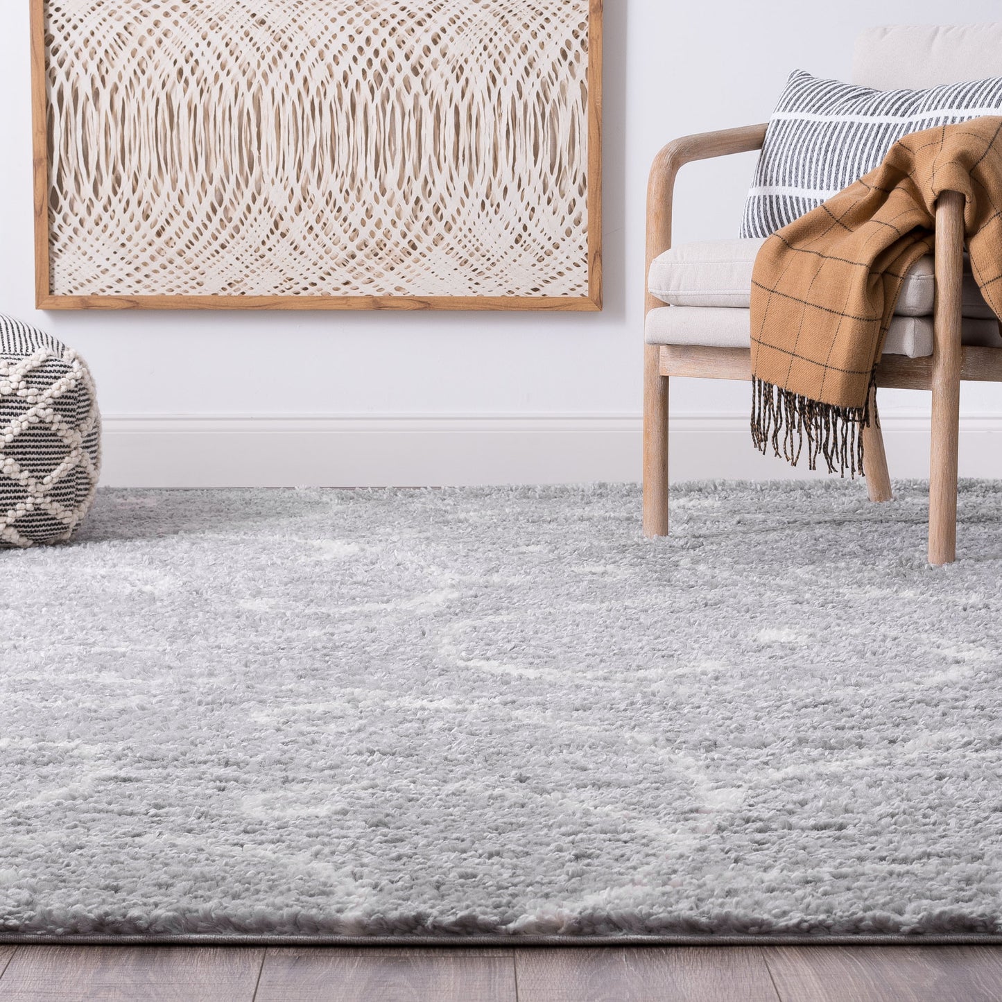 Soho Shag-SOH11 Cut Pile Synthetic Blend Indoor Area Rug by Tayse Rugs