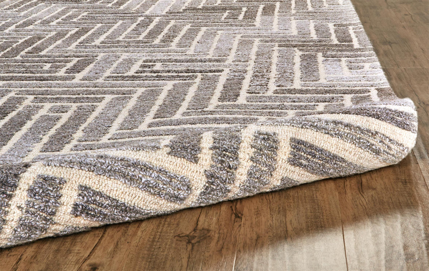 Asher 8768F Hand Tufted Wool Indoor Area Rug by Feizy Rugs