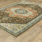 FRANCESCA Medallion Power-Loomed Synthetic Blend Indoor Area Rug by Oriental Weavers