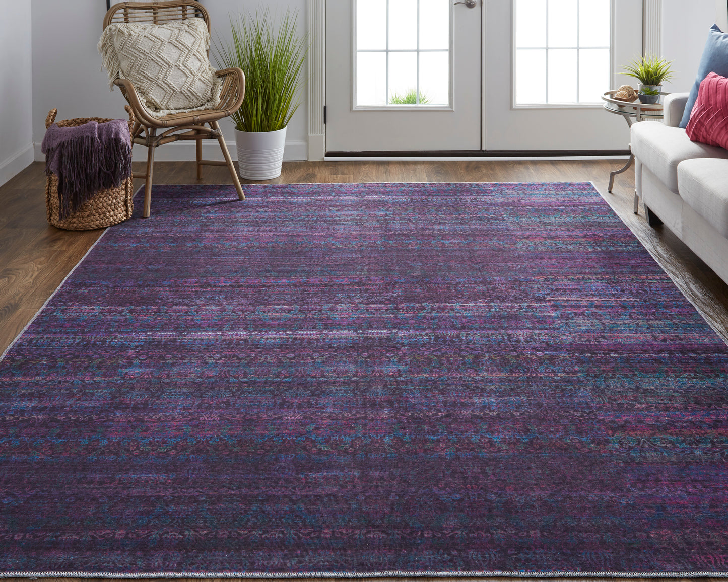 Voss 39HBF Power Loomed Synthetic Blend Indoor Area Rug by Feizy Rugs