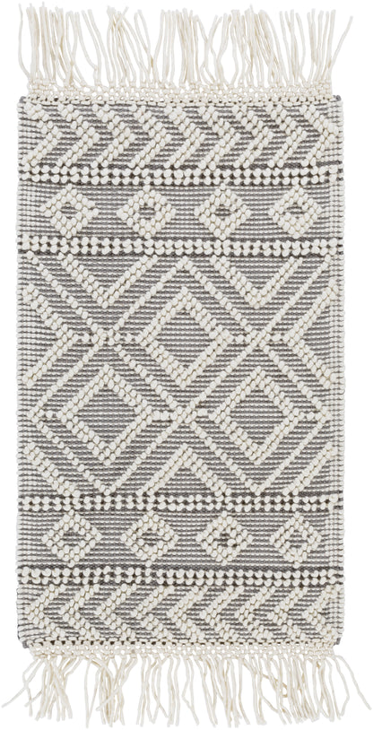 Farmhouse Tassels 23232 Hand Woven Wool Indoor Area Rug by Surya Rugs