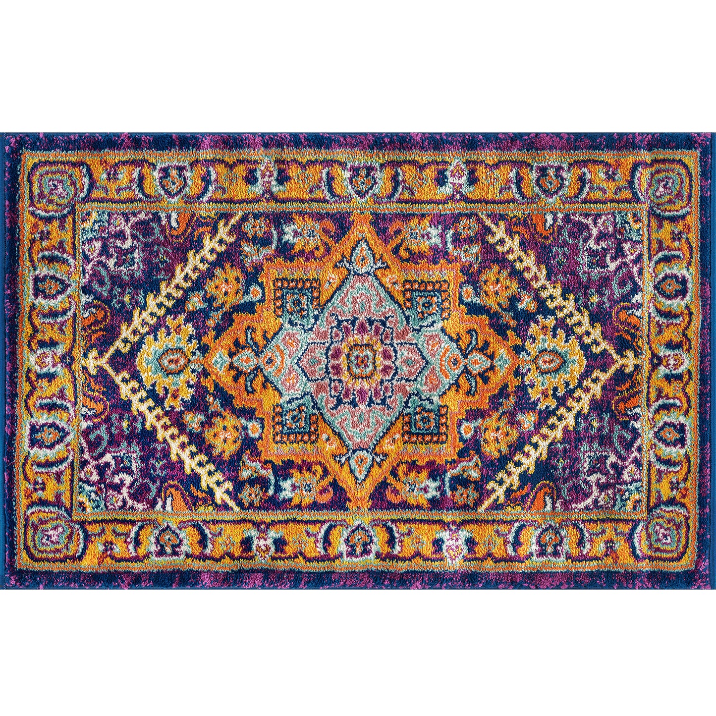 Generation-GEN13 Cut Pile Synthetic Blend Indoor Area Rug by Tayse Rugs