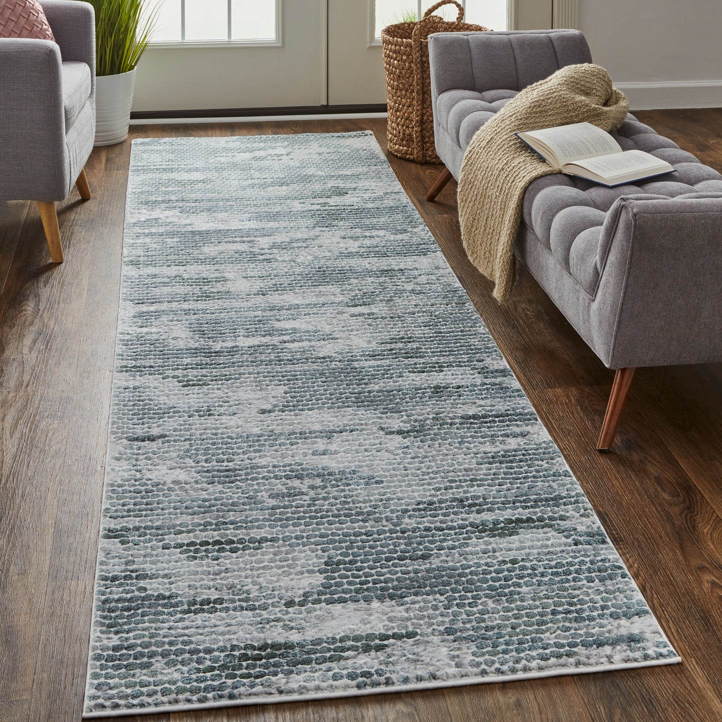 Atwell 3171F Machine Made Synthetic Blend Indoor Area Rug by Feizy Rugs