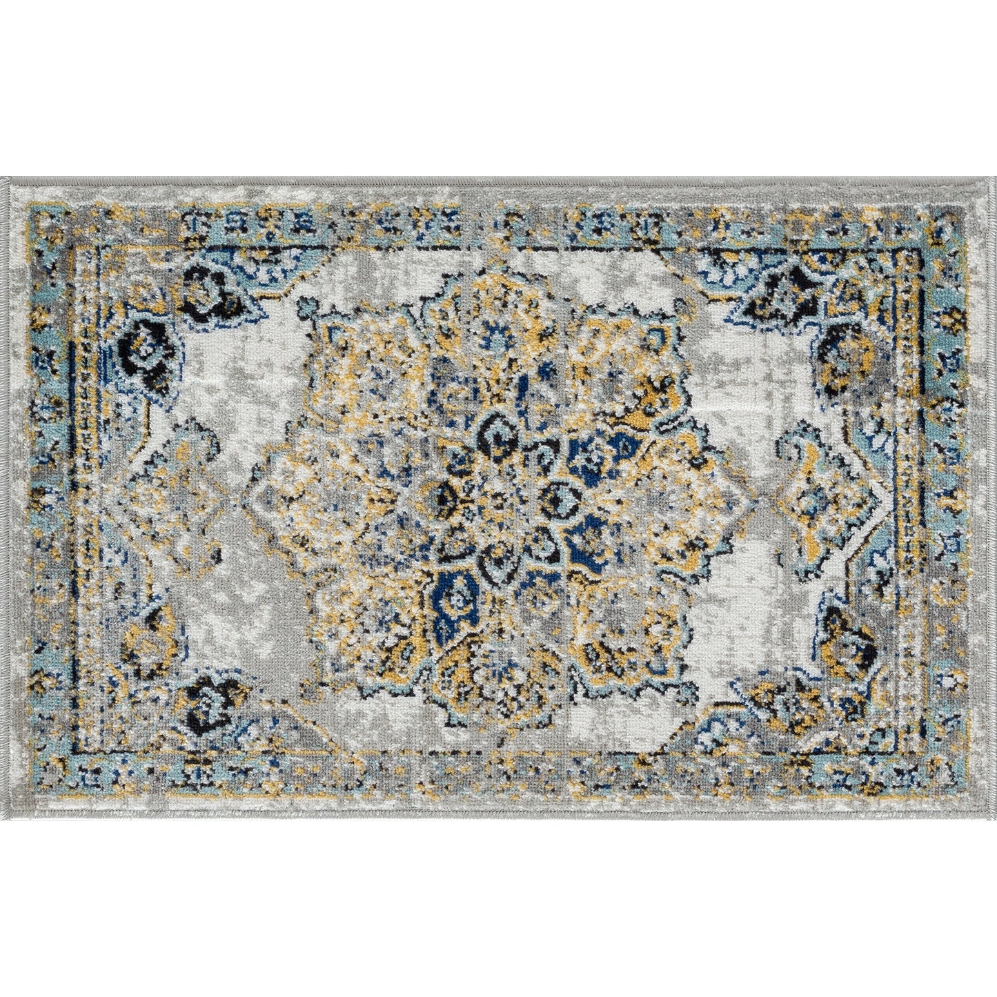 Timeless-TML16 Cut Pile Synthetic Blend Indoor Area Rug by Tayse Rugs