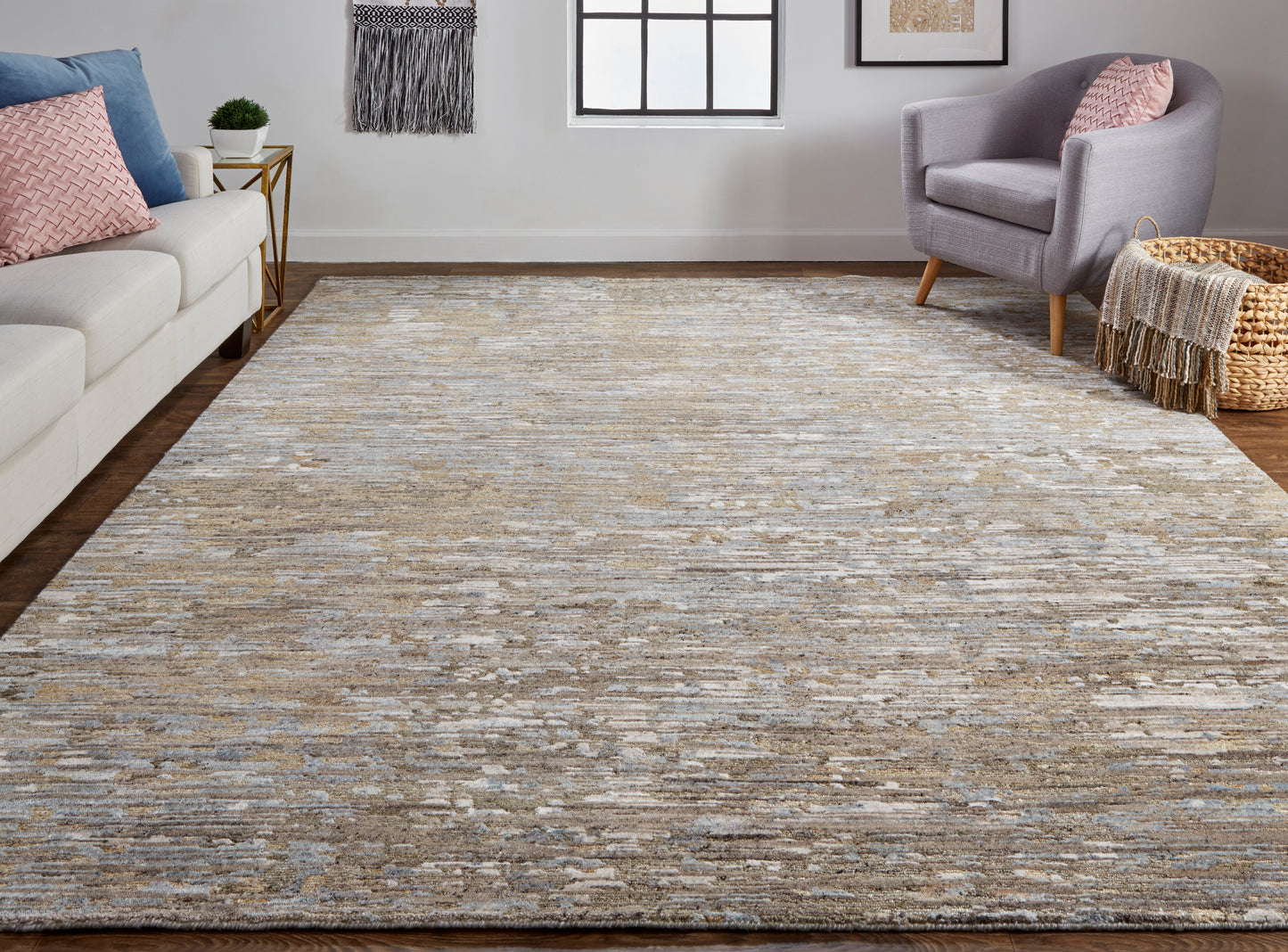 Conroe 6822F Hand Knotted Wool Indoor Area Rug by Feizy Rugs