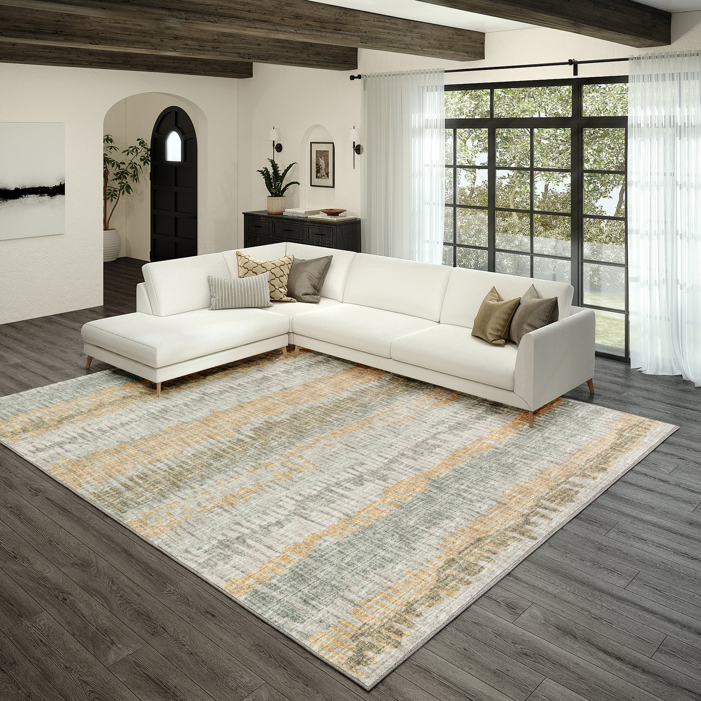 Winslow WL4 Tufted Synthetic Blend Indoor Area Rug by Dalyn Rugs