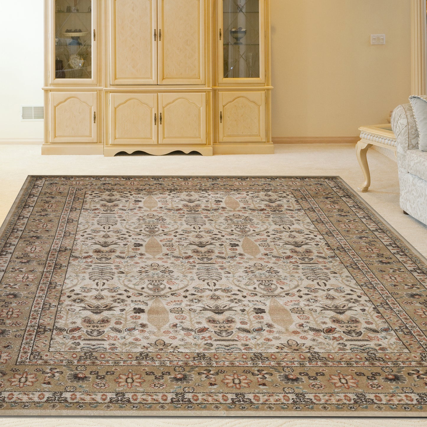 Garda 3812 Machine Made Synthetic Blend Indoor Area Rug By Radici USA