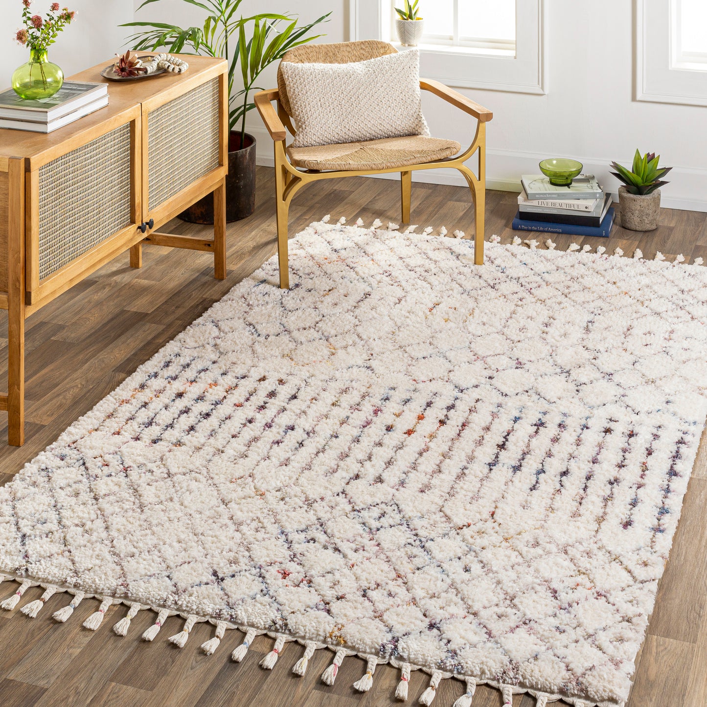 Guarderia 30630 Machine Woven Synthetic Blend Indoor Area Rug by Surya Rugs