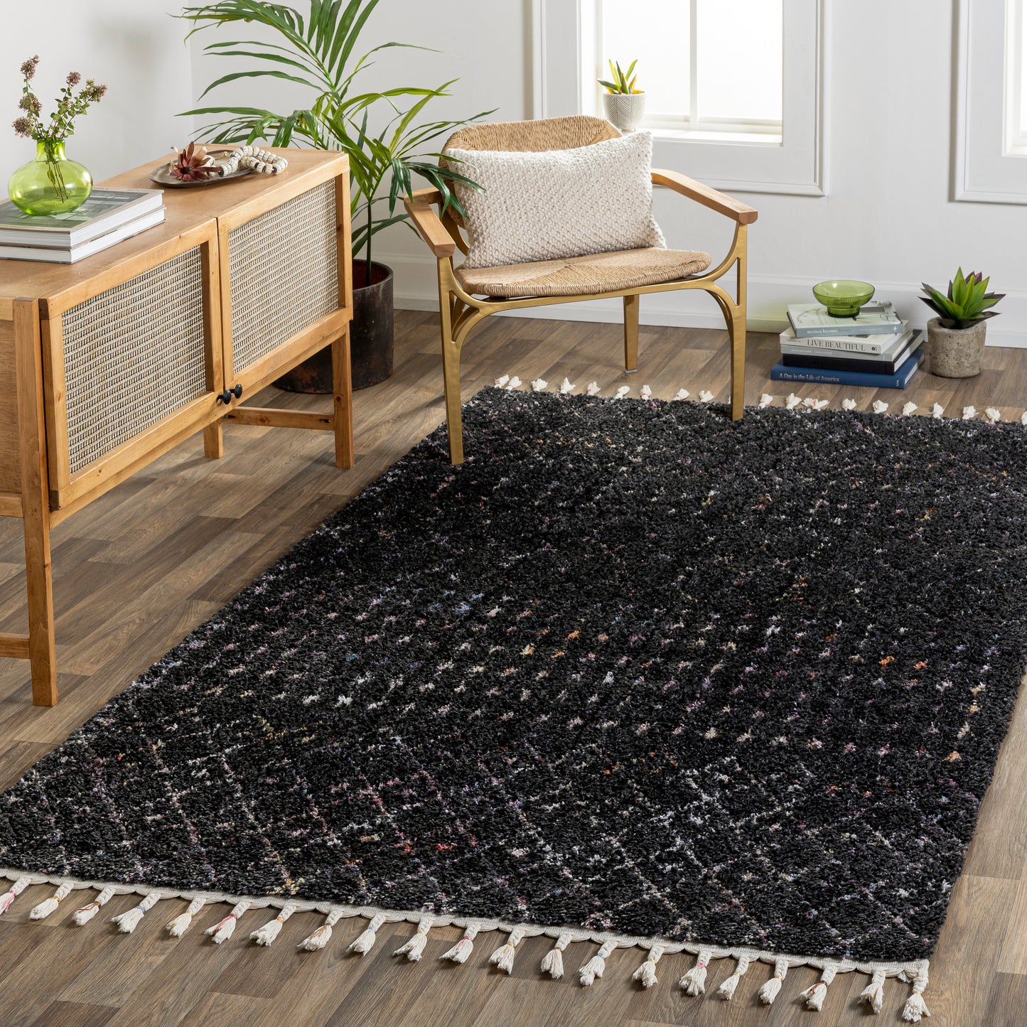 Guarderia 30630 Machine Woven Synthetic Blend Indoor Area Rug by Surya Rugs