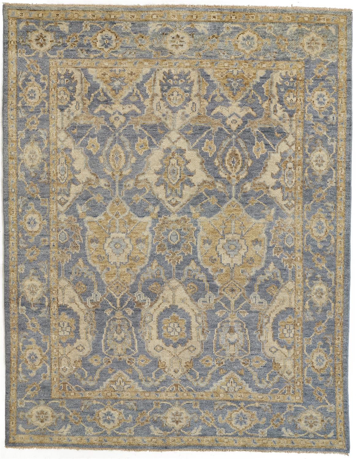 Carrington 6502F Hand Knotted Wool Indoor Area Rug by Feizy Rugs