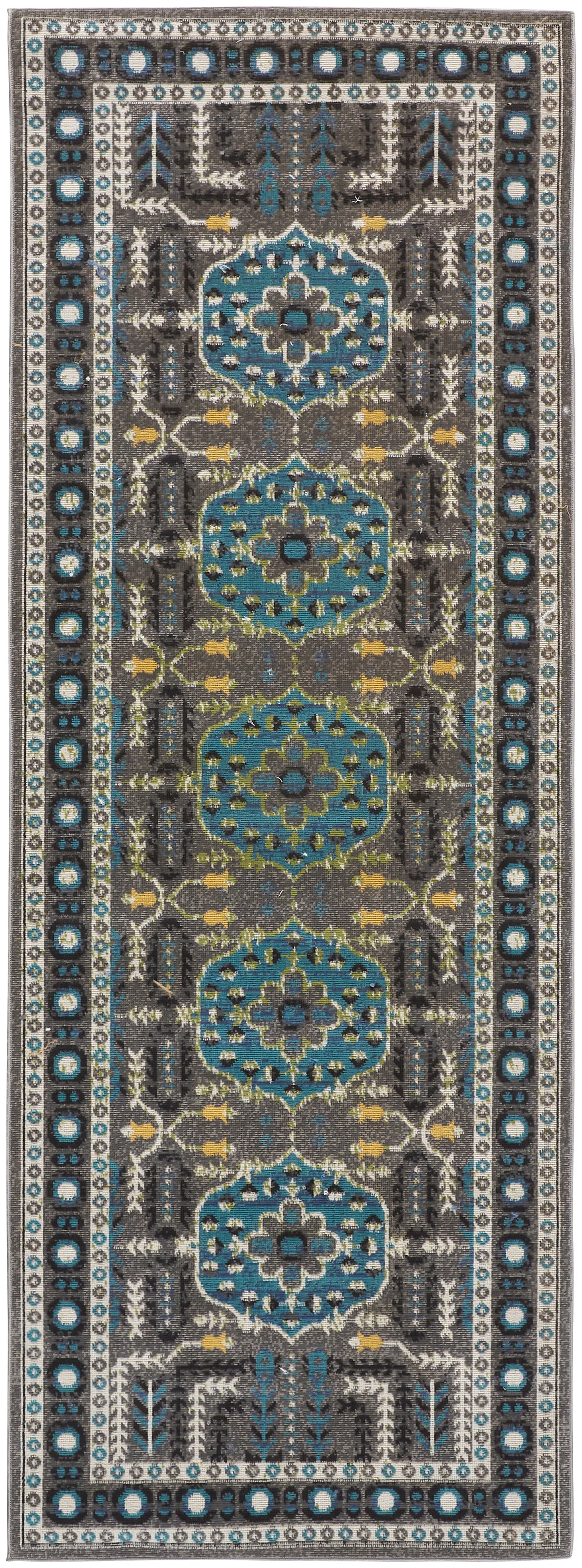 Foster 3754F Machine Made Synthetic Blend Indoor Area Rug by Feizy Rugs