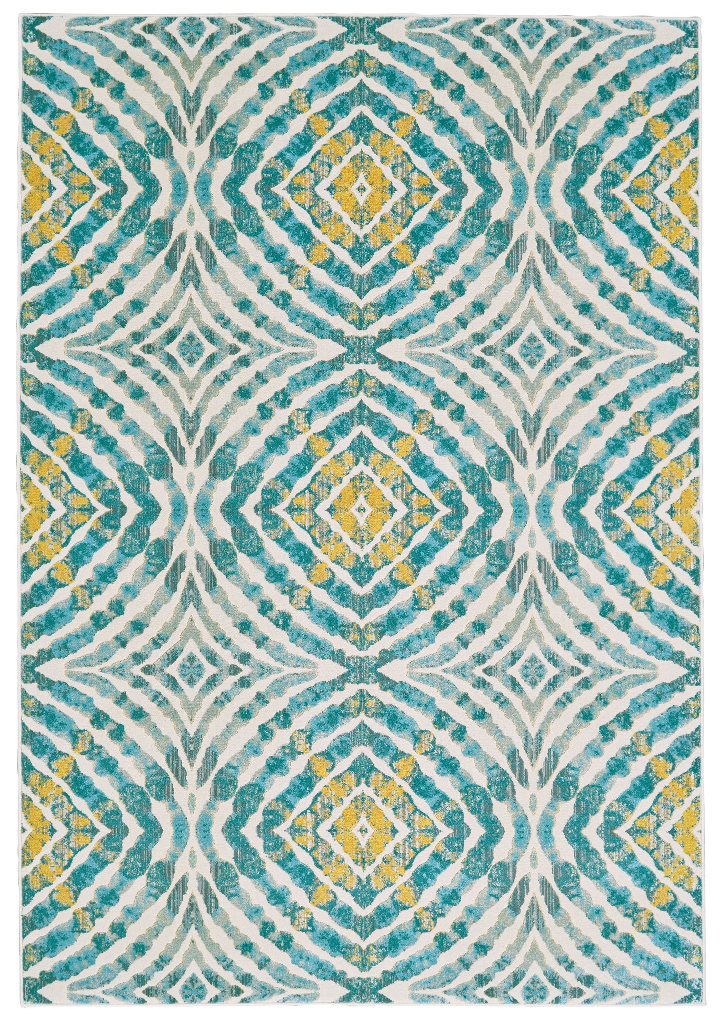 Keats 3469F Machine Made Synthetic Blend Indoor Area Rug by Feizy Rugs