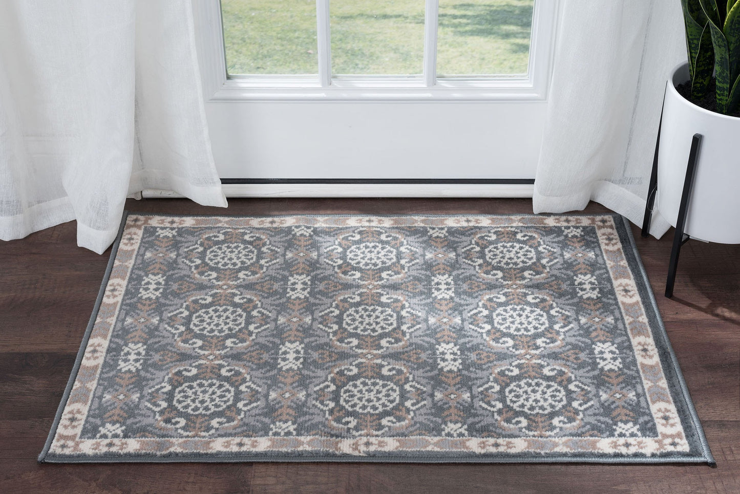 Hampton-HMP38 Cut Pile Synthetic Blend Indoor Area Rug by Tayse Rugs