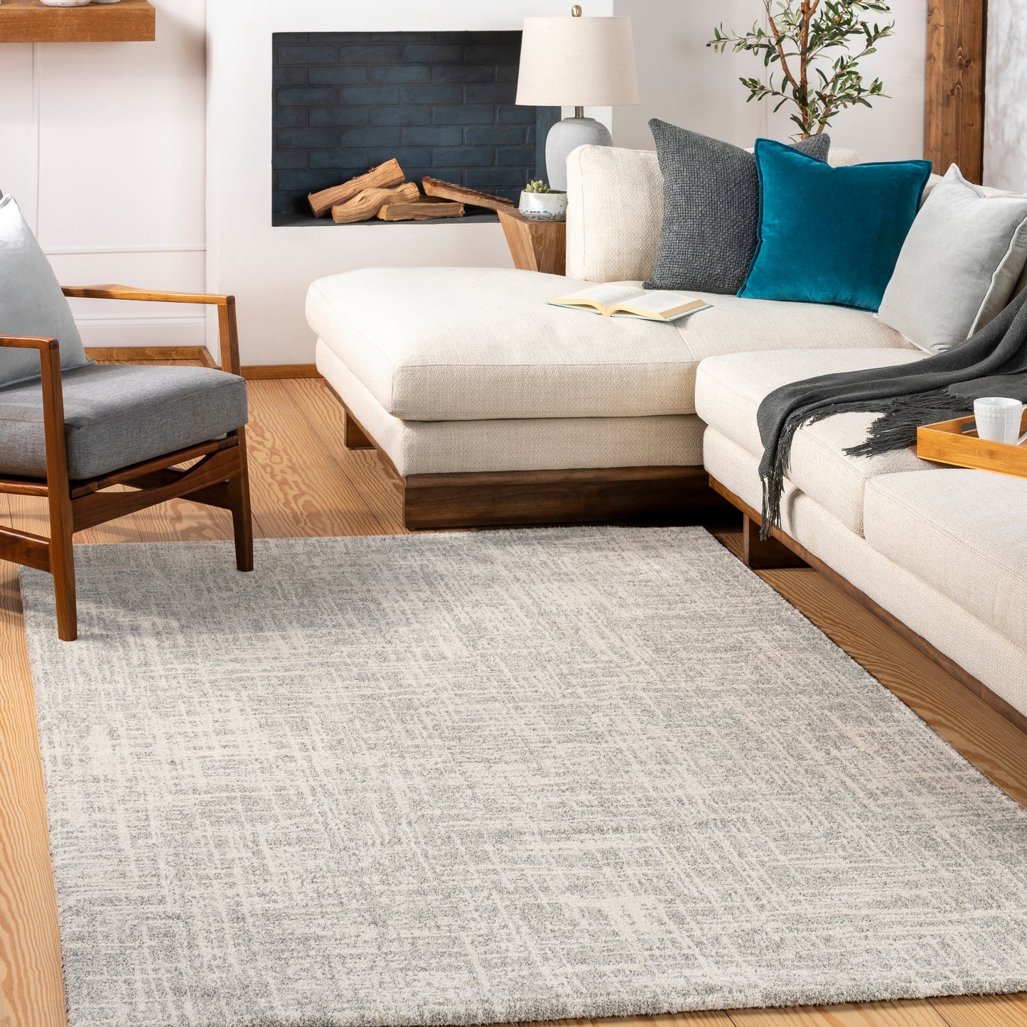 Gavic 26641 Machine Woven Synthetic Blend Indoor Area Rug by Surya Rugs