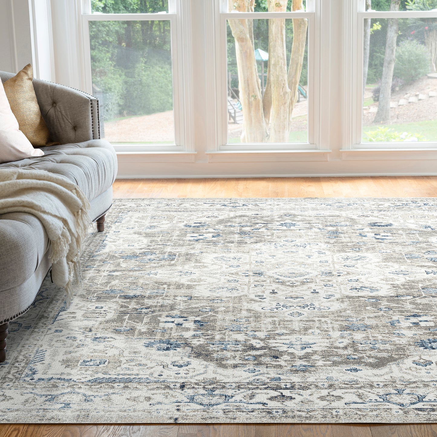 Palazzo-PLZ23 Cut Pile Synthetic Blend Indoor Area Rug by Tayse Rugs