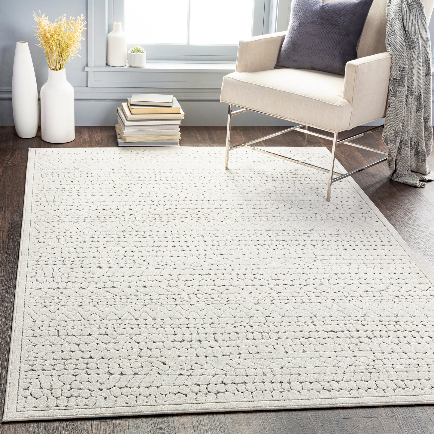 Greenwich 26735 Machine Woven Synthetic Blend Indoor/Outdoor Area Rug by Surya Rugs